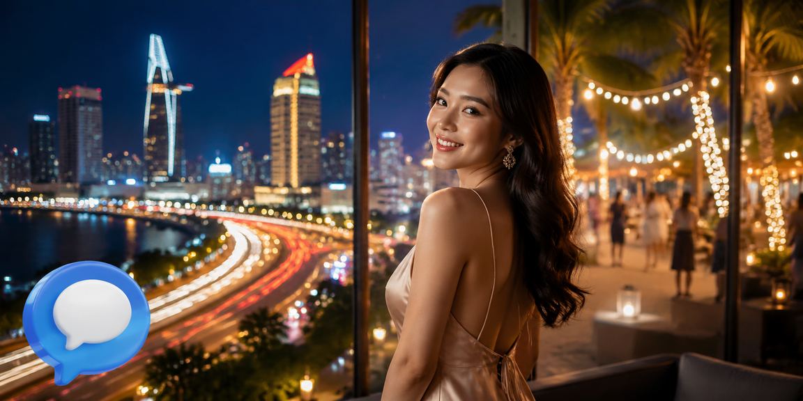 Không khí lễ hội tại TP.HCM với bảng điện tử hiển thị kết quả xổ số và thông tin khuyến mãi