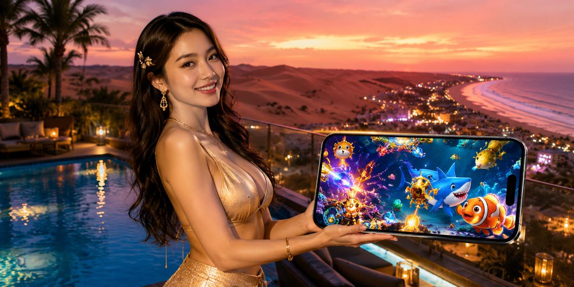 Người chơi tại Mũi Né tham gia game bắn cá và slots trực tuyến trên điện thoại